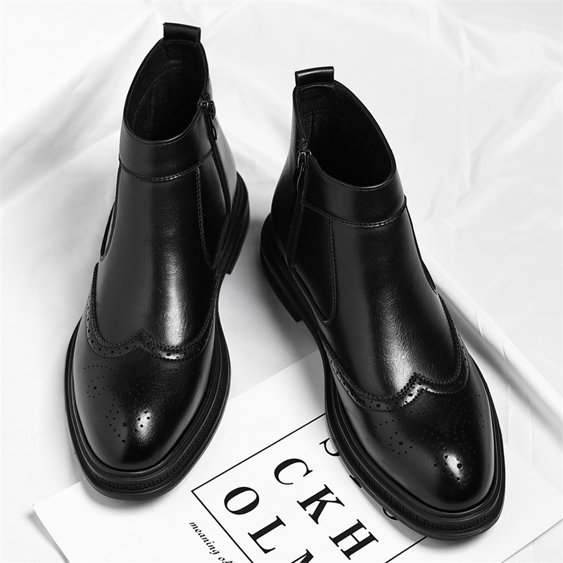 Men'S Style Formal Wear - 가을 겨울 두꺼운 밑창 남성 비즈니스