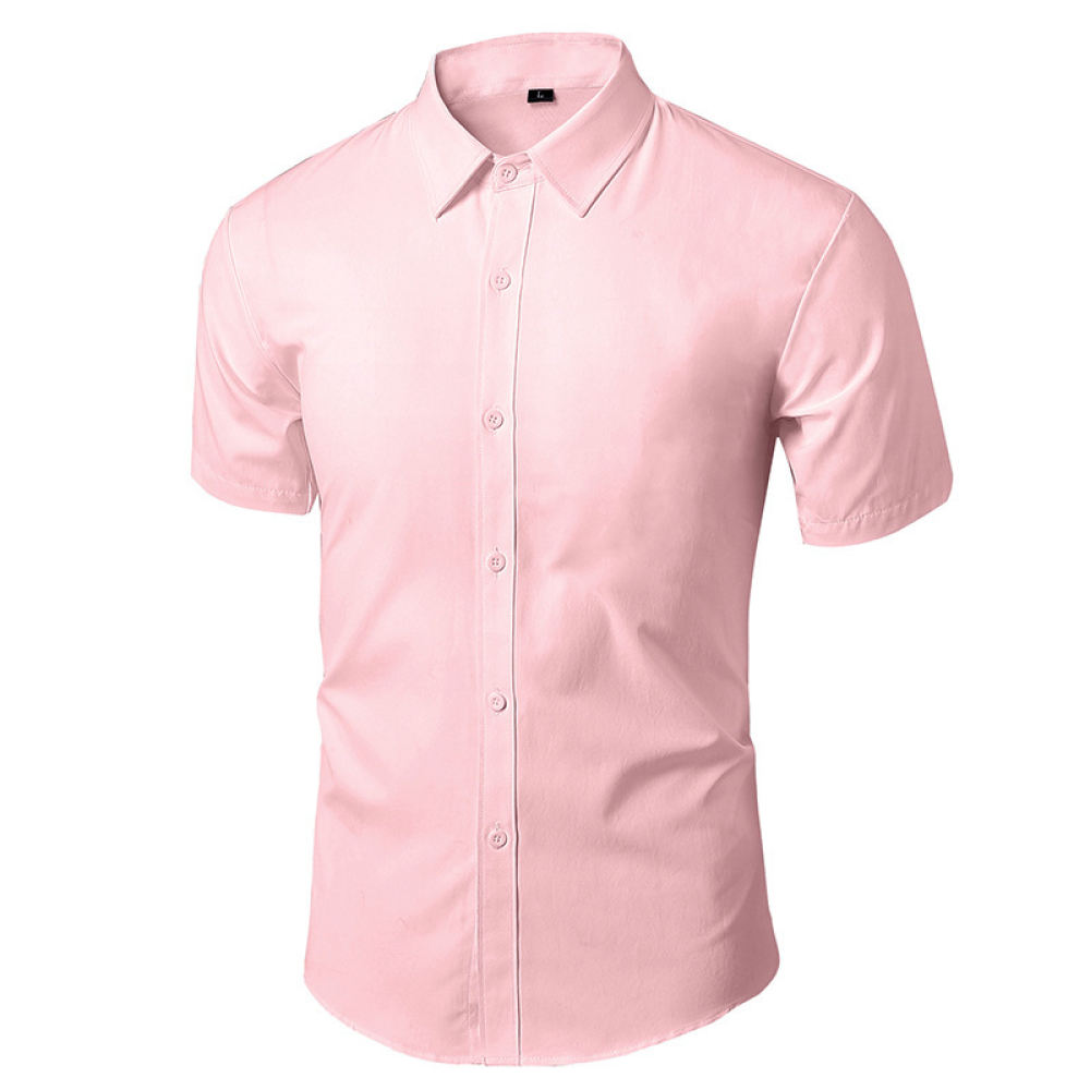 Men Formal Office Wear Shirts - 남성용 슬림핏 드레스 셔츠, 긴팔, 캐주얼,