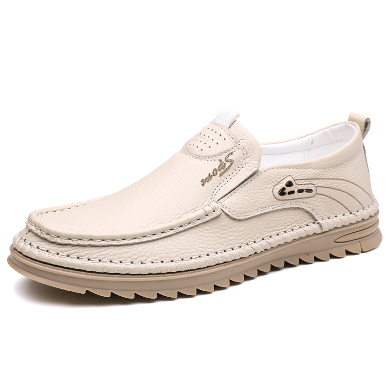 Formal Men Daily Wear Shoes - 정품 소가죽 비즈니스 캐주얼 가죽 신발
