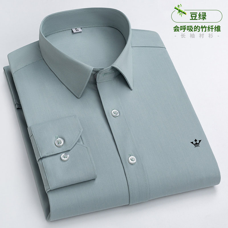 Men Formal Office Wear Shirts - 2026년 신상, 구김 방지 기능이 있는