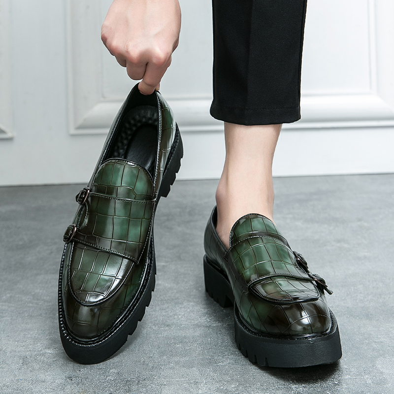 Men Formal Wear Fashion - 남성용 패셔너블한 캐주얼 가죽 신발, 비즈니스
