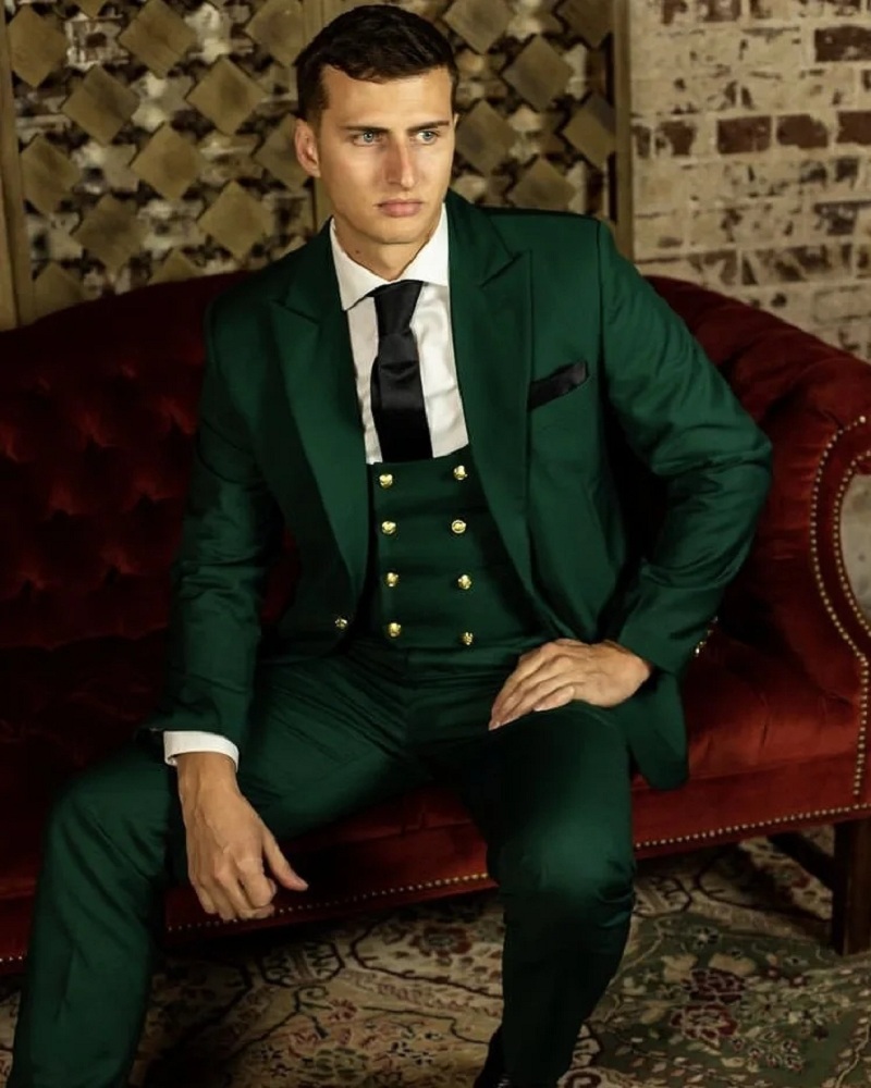 그린 클래식 남성 정장, 포멀 웨딩 팬츠 코트, 최신  - Men Formal Wear Green 리뷰 및 가격