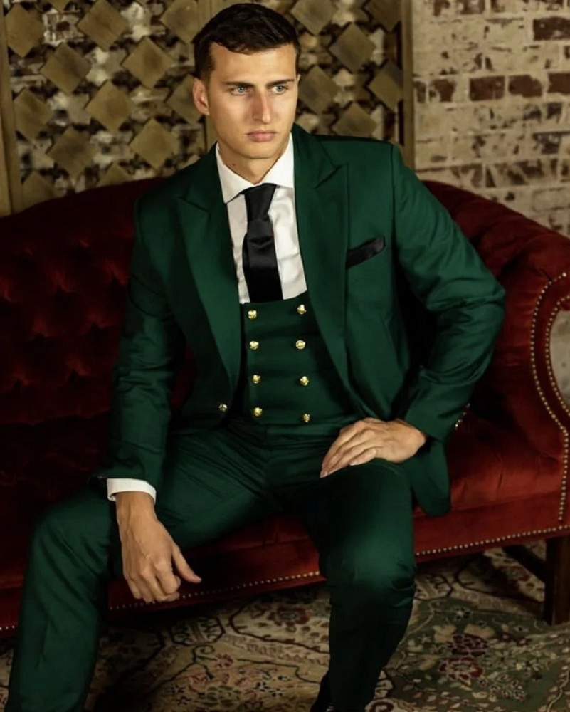 그린 클래식 남성 정장, 포멀 웨딩 팬츠 코트, 최신  - Men Formal Wear Green 리뷰 및 가격
