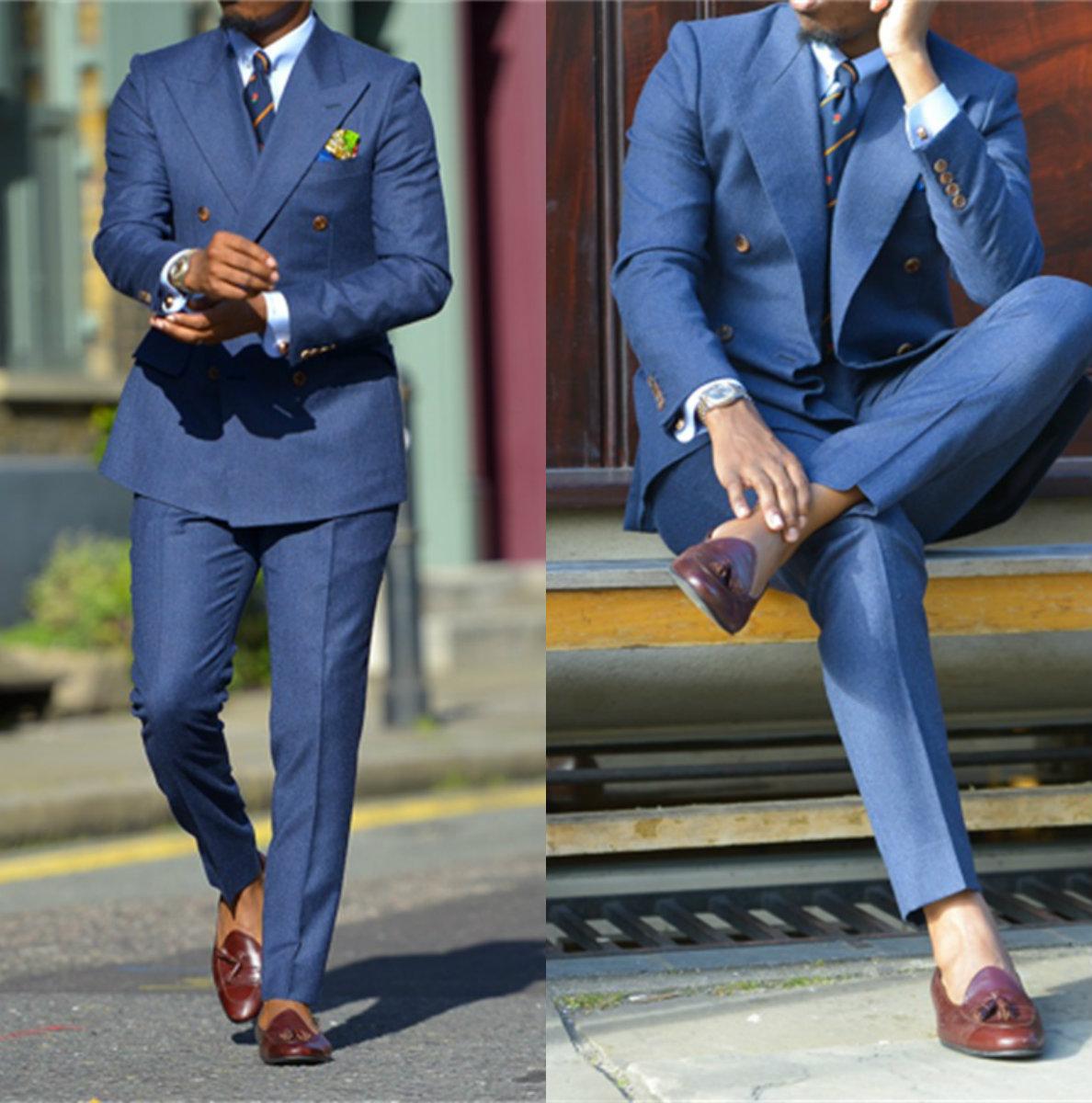 남성용 노치드 라펠 웨딩 턱시도, 신랑 착용 의상, 남 - Men Formal Wear Pants 리뷰 및 가격