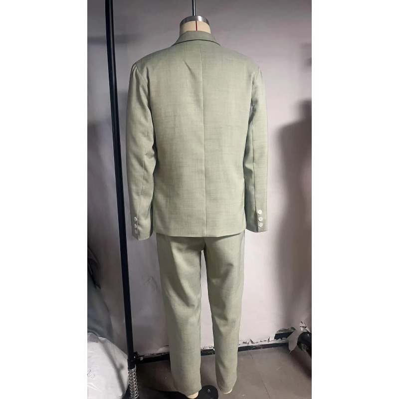 비즈니스 남성용 단색 정장 세트, 슬림핏 의상 (큰 포 - Men Formal Wear For Wedding 리뷰 및 가격