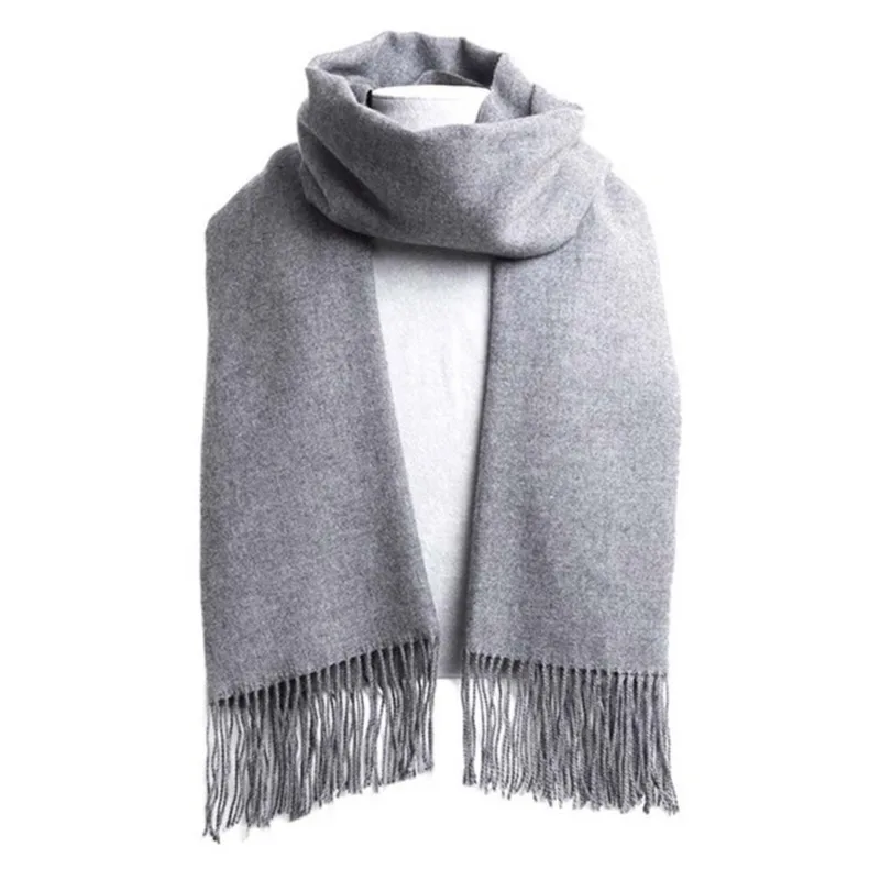 Botvotee 단색 모조 캐시미어 스카프 가을 겨울용 - Men Formal Wear With Scarf 리뷰 및 가격