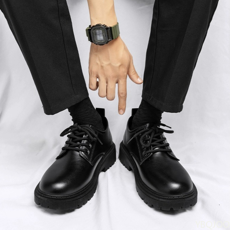 비즈니스 오피스 정장 캐주얼 레이스업 남성 신발 봄 가 - Men Formal Wear Fashion 리뷰 및 가격