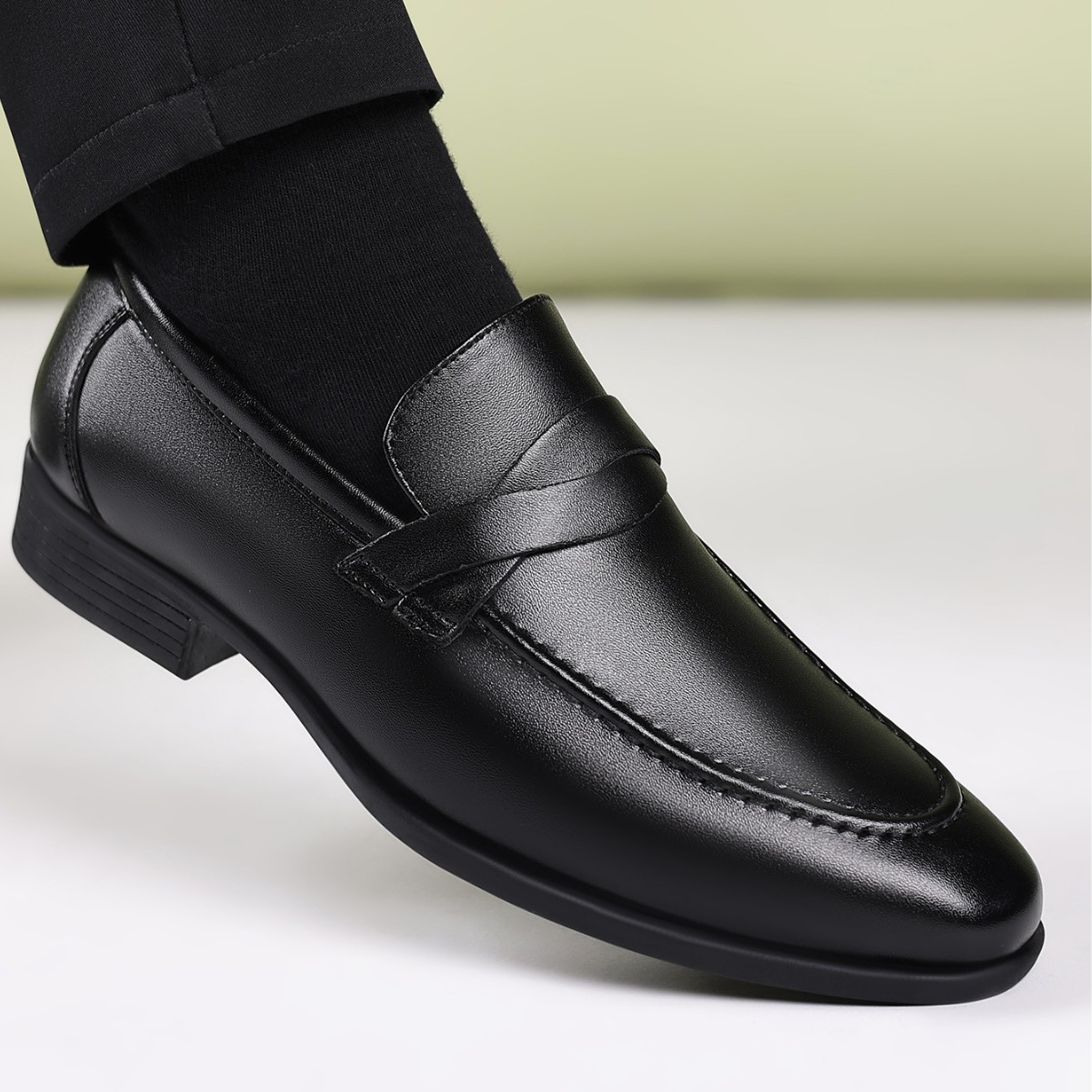 영국 스타일의 정장용 남성 가죽 구두, 비즈니스 편안함 - Men'S Style Formal Wear 리뷰 및 가격