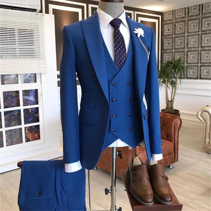 2021 부르고뉴 더블 브레스트 조끼 의상 옴므 남자  - Men Formal Wear With Blazer 리뷰 및 가격