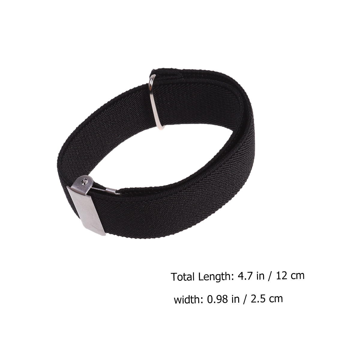 검은색 셔츠 암밴드 1개, 길이 조절 불가, 2.5cm - Men Formal Office Wear Shirts 리뷰 및 가격