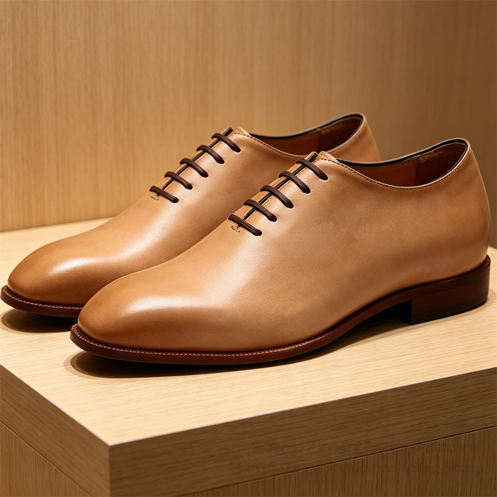 남성 비즈니스 가죽 신발 스퀘어 토 레이스업 심플 가죽 - Formal Men Daily Wear Shoes 리뷰 및 가격