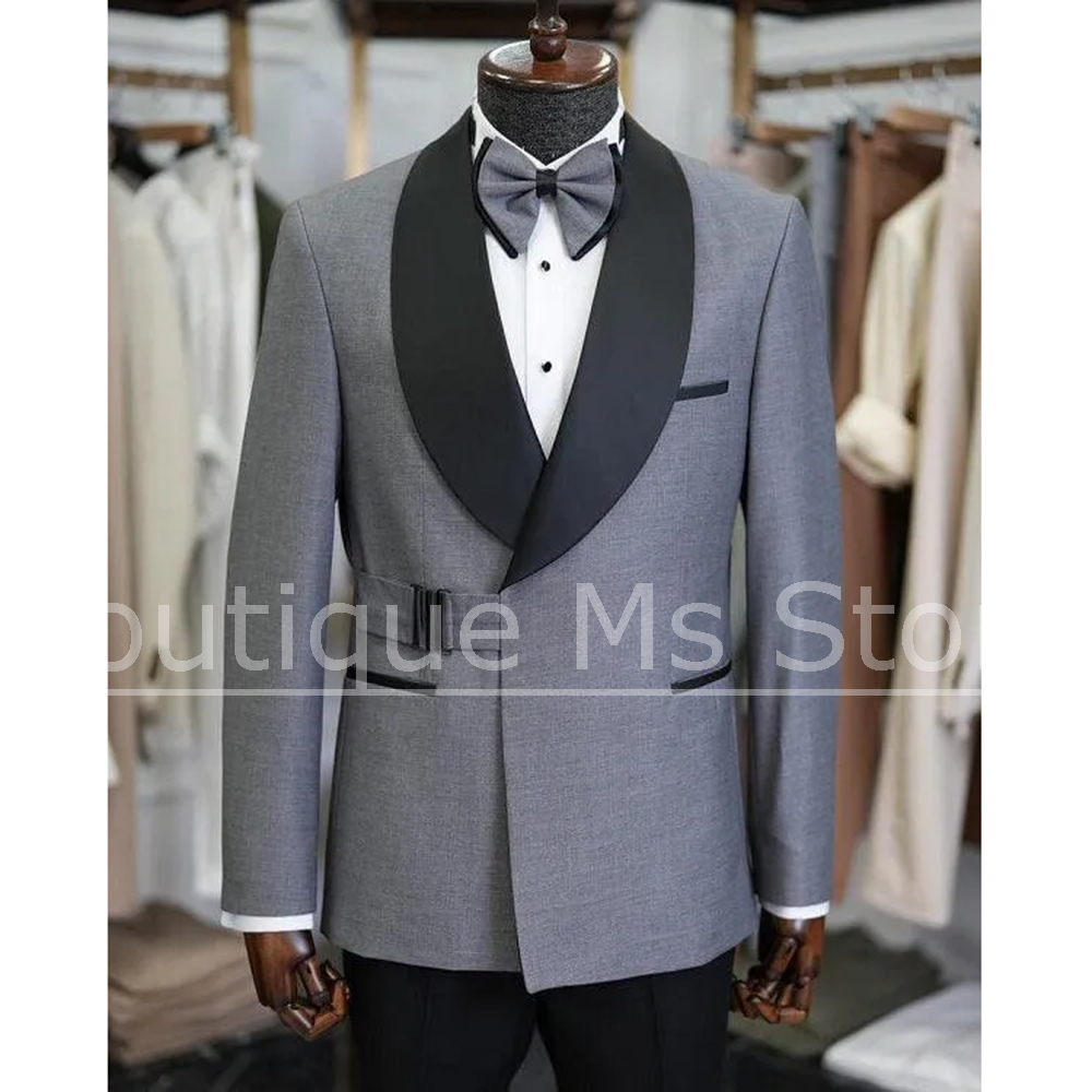 시크한 남성 정장 패션 숄 라펠 슬림핏 웨딩 신랑 프롬 - Men'S Formal Dinner Wear 리뷰 및 가격