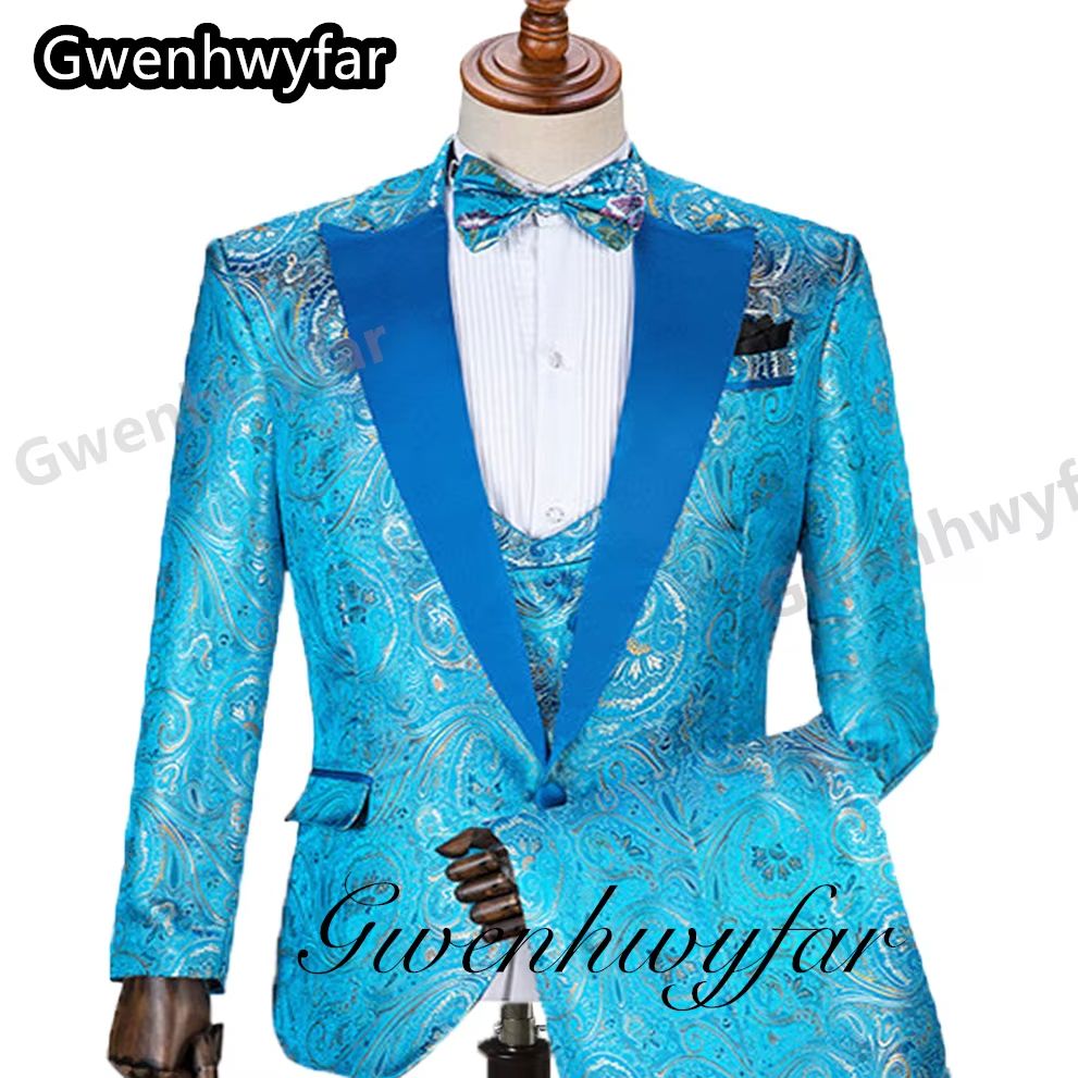 Gwenhwyfar 패턴 남성 정장 결혼 젊은 남성 정 - Men Formal Wear For Wedding 리뷰 및 가격