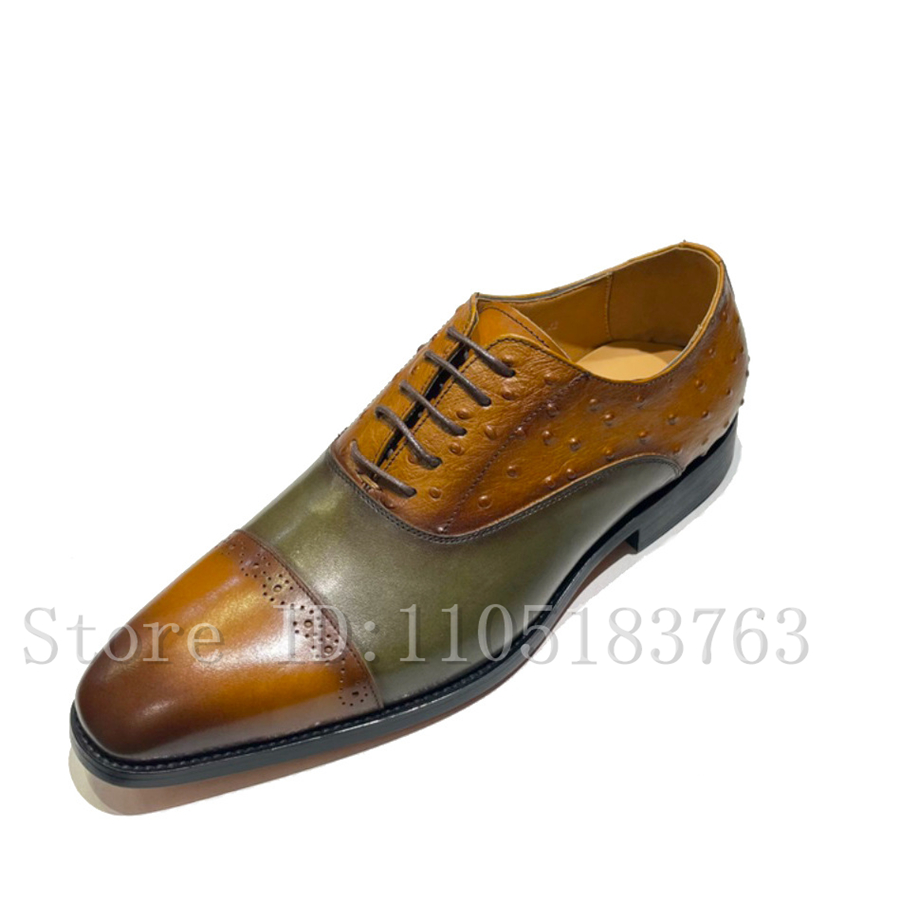 남성용 정품 가죽 정장 구두 고급 수제 레이스업 비즈니 - Formal Men Daily Wear Shoes 리뷰 및 가격