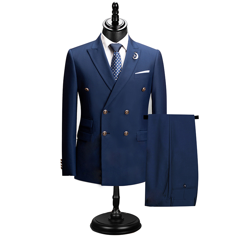 2026 솔리드 컬러 더블 브레스티드 포멀 투피스 남성 - Men'S Formal Dinner Wear 리뷰 및 가격