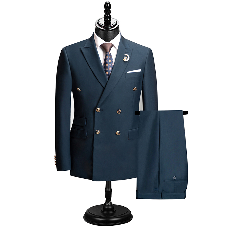 2026 솔리드 컬러 더블 브레스티드 포멀 투피스 남성 - Men'S Formal Dinner Wear 리뷰 및 가격