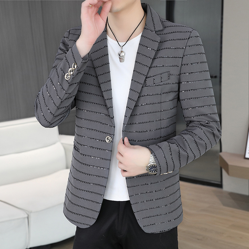 블레이저 남성용 스팽글 고급 핫 다이아몬드 스타일 비즈 - Men'S Style Formal Wear 리뷰 및 가격